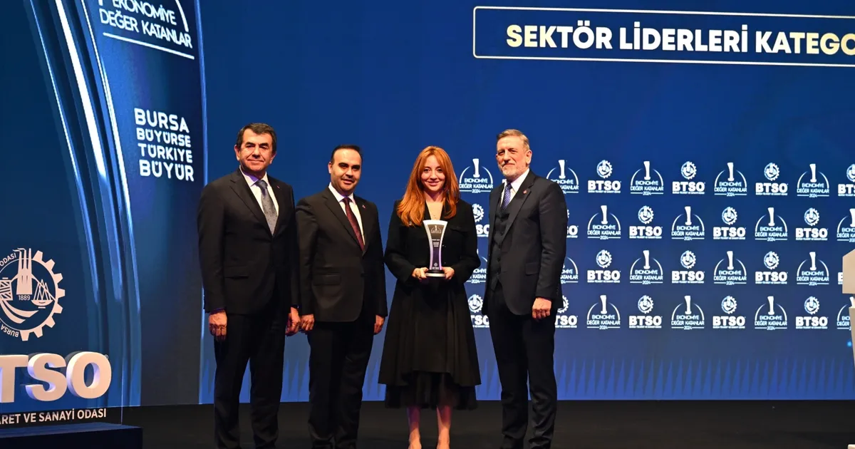 Uludağ Elektrik 2024 yılını sektör lideri ödülüyle kapattı