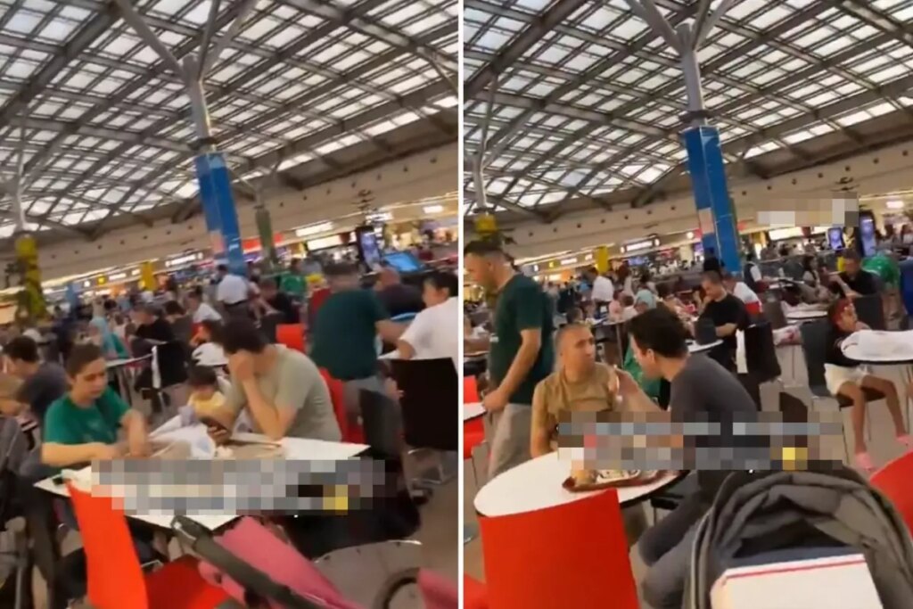 yemek yiyen insanlari ceken gurbetcinin videosuna tepkiler gecikmedi WaMjk4MG