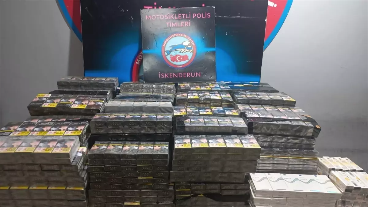 iskenderunda kacak sigara operasyonu EuUHgP9Z