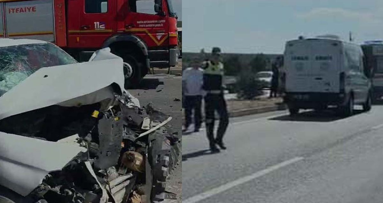 kizlarini universiteye kaydettirmek icin yola cikan aile kaza yapti ZeBjKKpl