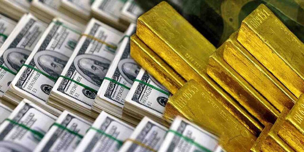 Rezervlerde kayıp! Hem dolar hem altın…